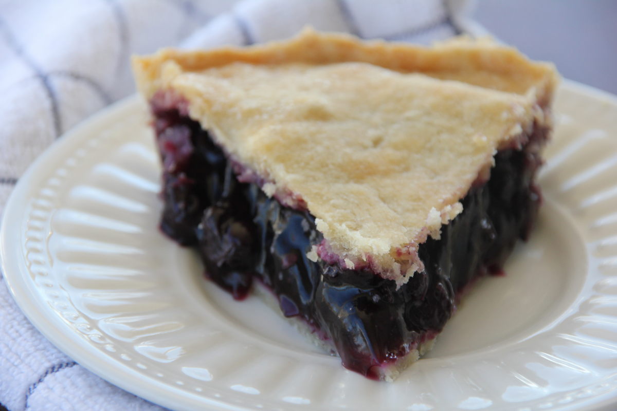 Blueberry Rhubarb Pie