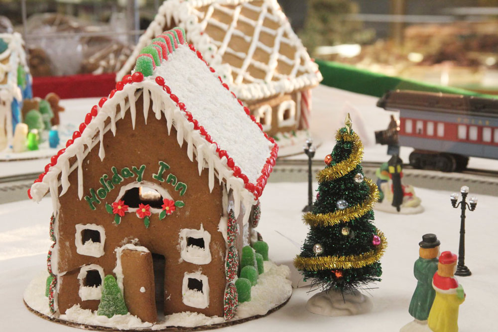 Gingerbread House Display